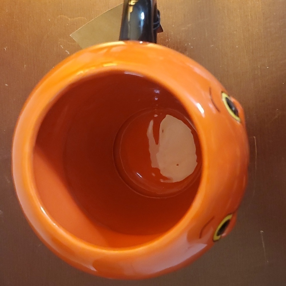 Johanna Parker Carnival Cottage Pumpkin Coffee Mug NWT - Picture 4 of 6